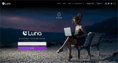 Desktop Screenshot of meetluna.com